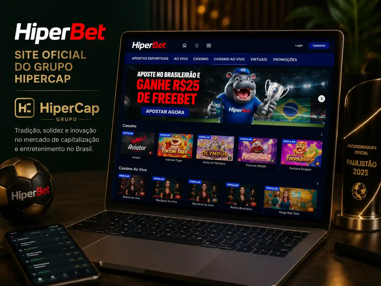 Verificação do endereço oficial da Hiperbet
